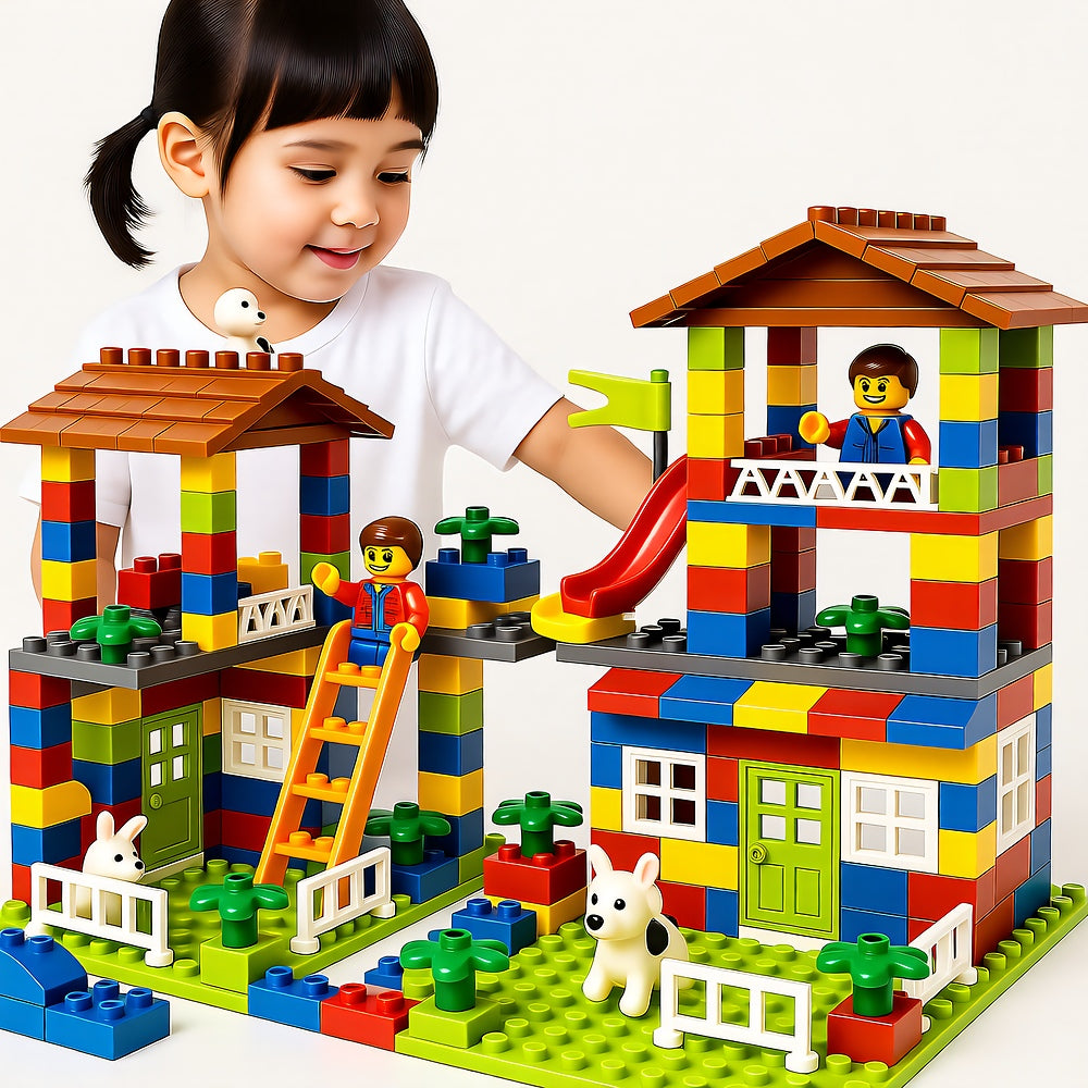 Lego Castle Colorful Educational Building Set Kids