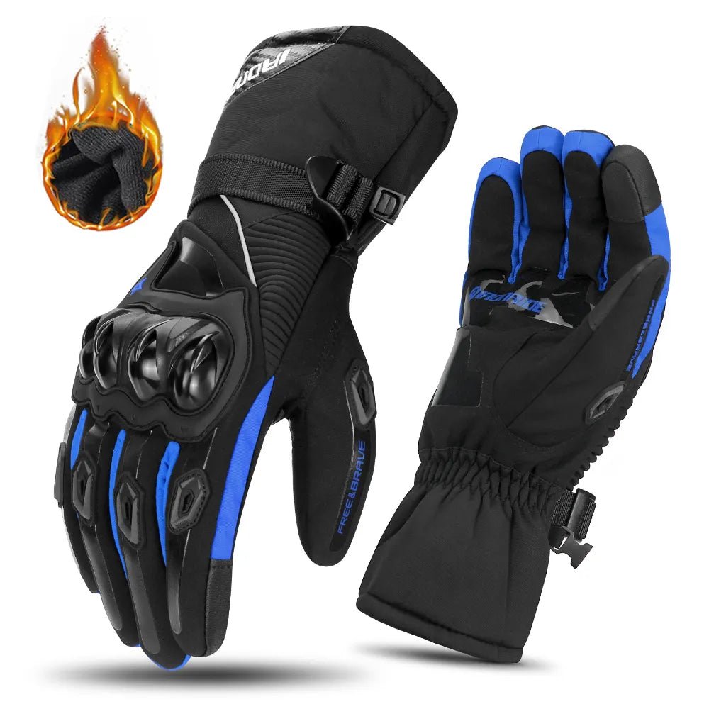 Motorcycle Gloves Waterproof 3-Layer Insulated Winter