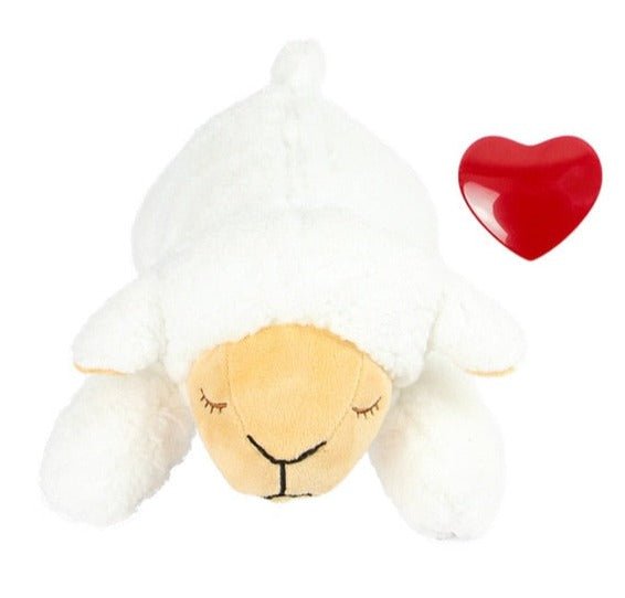 Dog Lovey Toy Heartbeat Soft Anxiety Relief