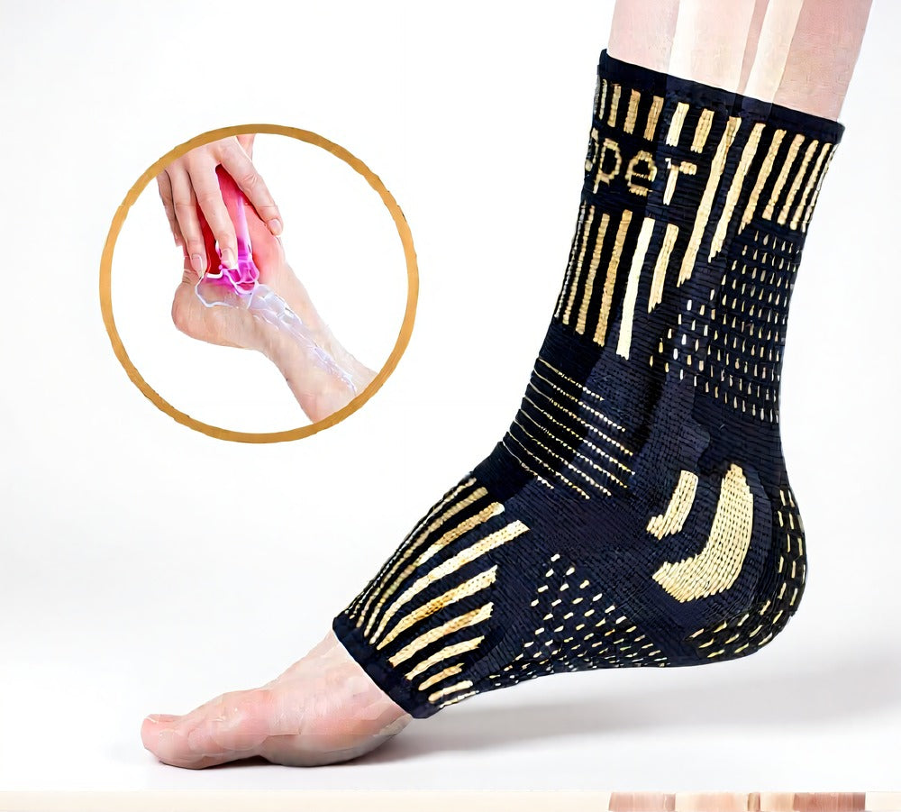 Ankle Brace Copper Compression Stabilizing Sport