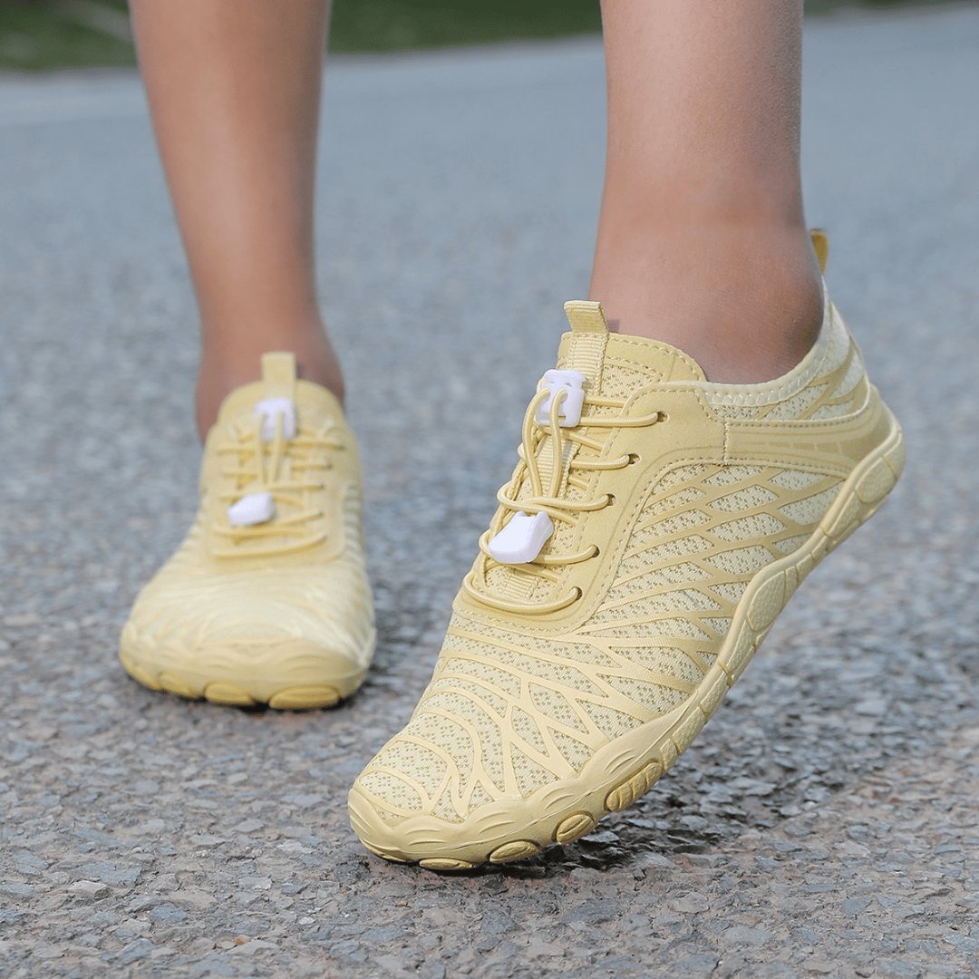 LunaGlow Flexible Zero-Drop Mesh Barefoot Shoe Walking