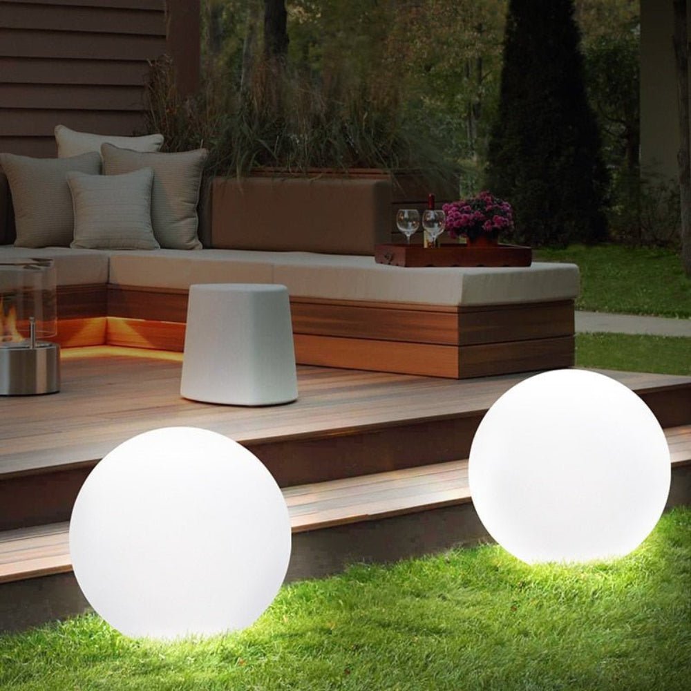 Globe Light Waterproof LED 16-Color Rechargeable Indoor Outdoor
