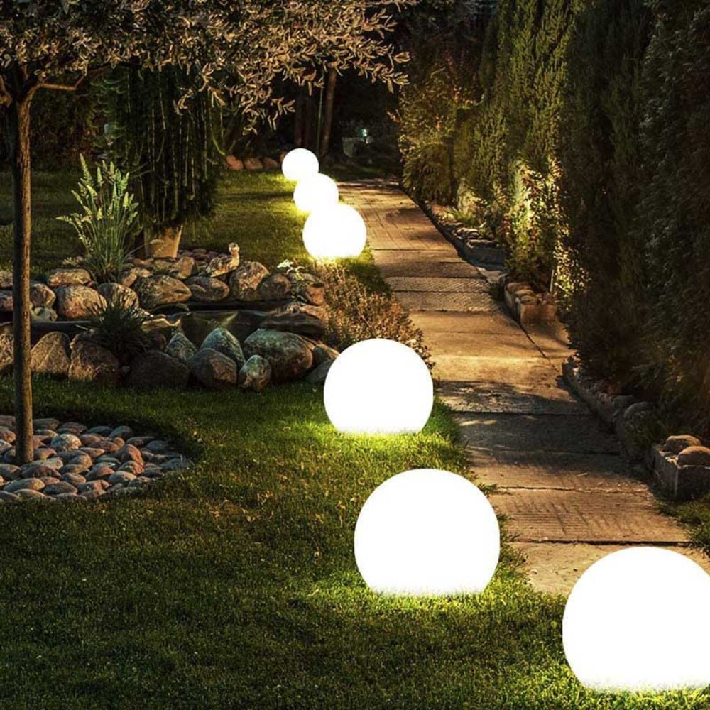 Globe Light Waterproof LED 16-Color Rechargeable Indoor Outdoor