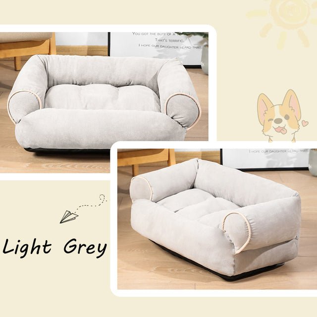 Deep Sleeper Dog Bed, Plush Cotton Filling, Machine Washable Comfort