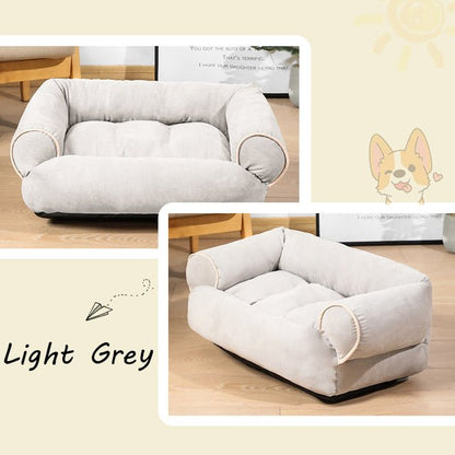 Deep Sleeper Dog Bed, Plush Cotton Filling, Machine Washable Comfort