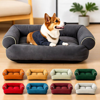 Deep Sleeper Dog Bed, Plush Cotton Filling, Machine Washable Comfort