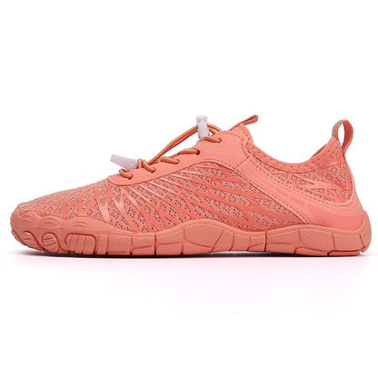 Solara Barefoot Shoe, Lightweight Orange, Everyday Wear