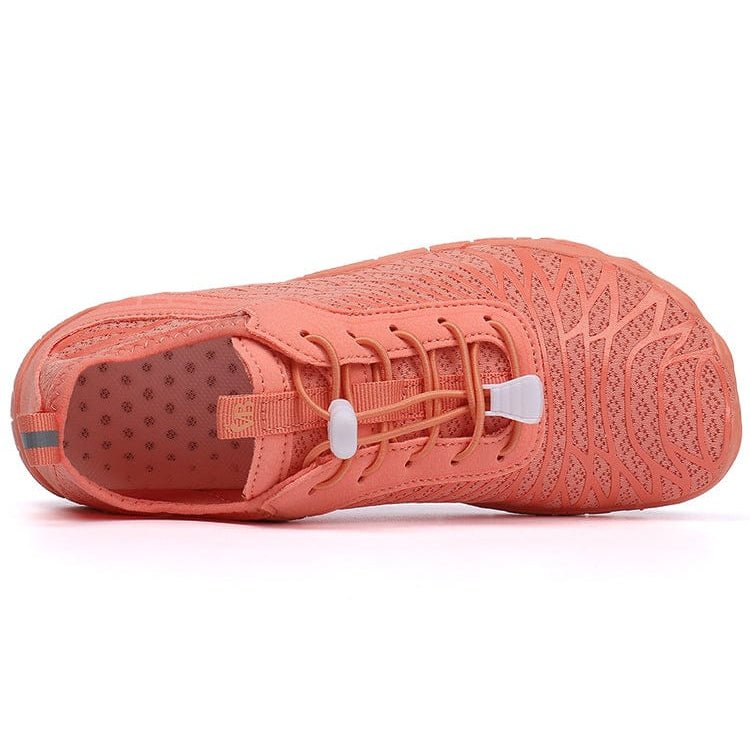 Solara Barefoot Shoe, Lightweight Orange, Everyday Wear