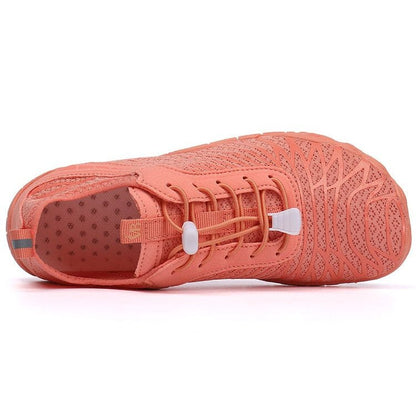 Solara Barefoot Shoe, Lightweight Orange, Everyday Wear