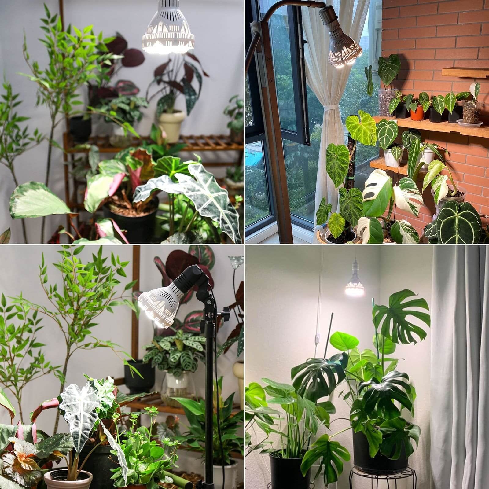 BR30 LED Grow Light, 30W Full Spectrum Dimmable Plant Bulb