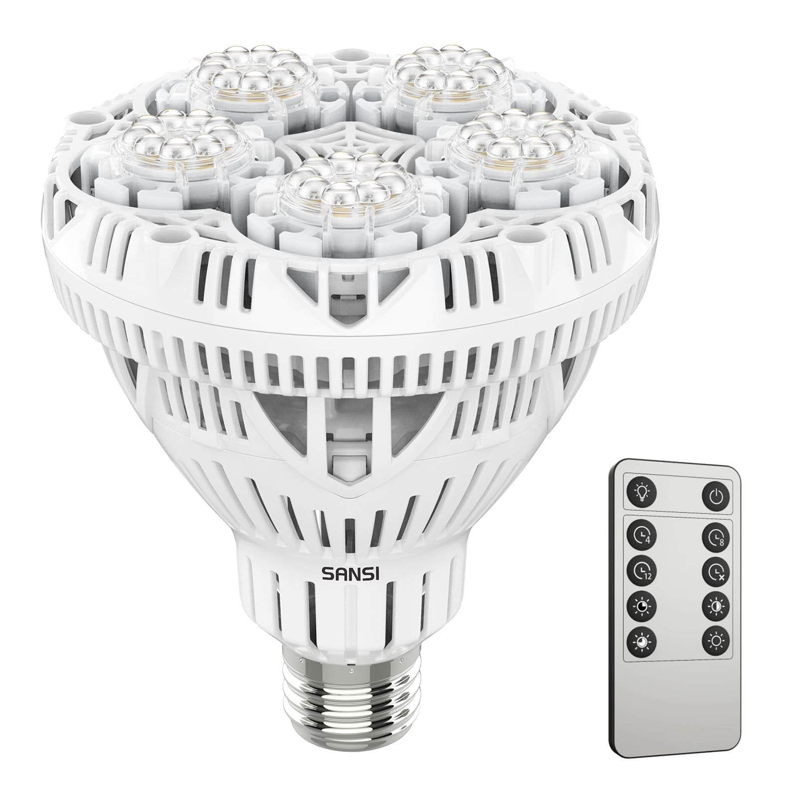 BR30 LED Grow Light, 30W Full Spectrum Dimmable Plant Bulb