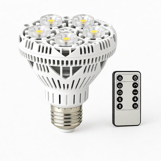 BR30 LED Grow Light, 30W Full Spectrum Dimmable Plant Bulb