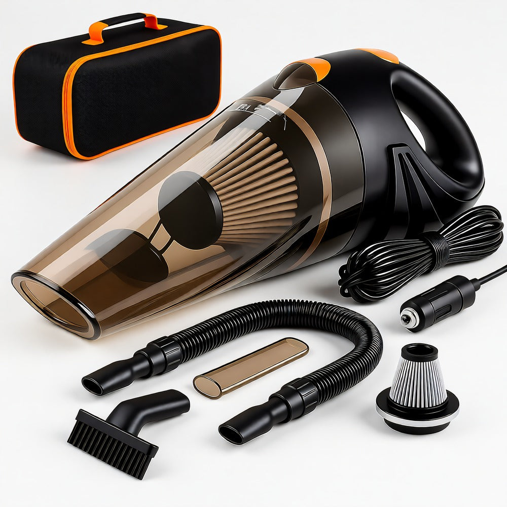 Compact Car Vacuum Cleaner, Cordless 90W, Handheld, for Home Pet