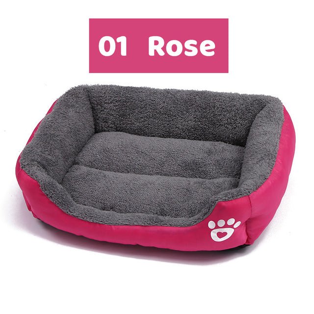 Dog Bed, Fleece, Supportive, Cozy