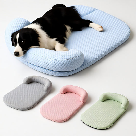 Beach Pet Bed, Ice Silk, Dog & Cat, Summer Cooling