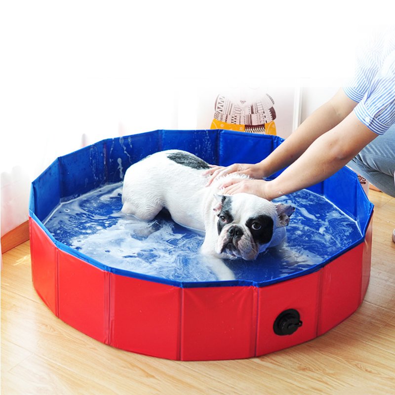 Dog Pool Collapsible Outdoor Pet Bath