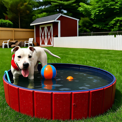 Dog Pool Collapsible Outdoor Pet Bath