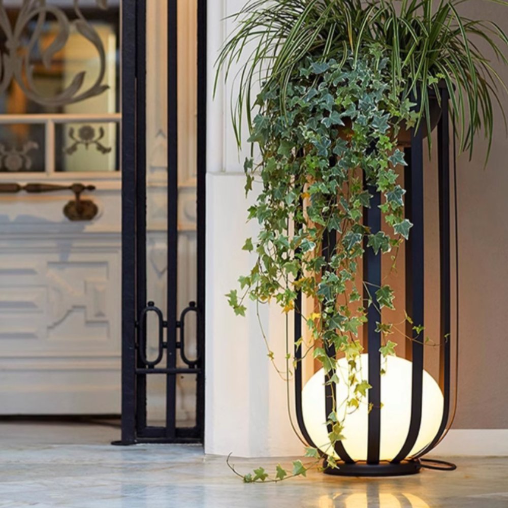 Solar Flower Stand Light LED Waterproof Outdoor Garden