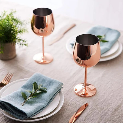 Glassware Set, 8-Piece, Stainless Steel, Drinks