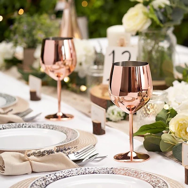 Glassware Set, 8-Piece, Stainless Steel, Drinks
