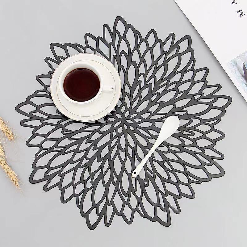 Nebula Dinner Placemat, Non-Slip PVC, 15 inch Dining Table Decor