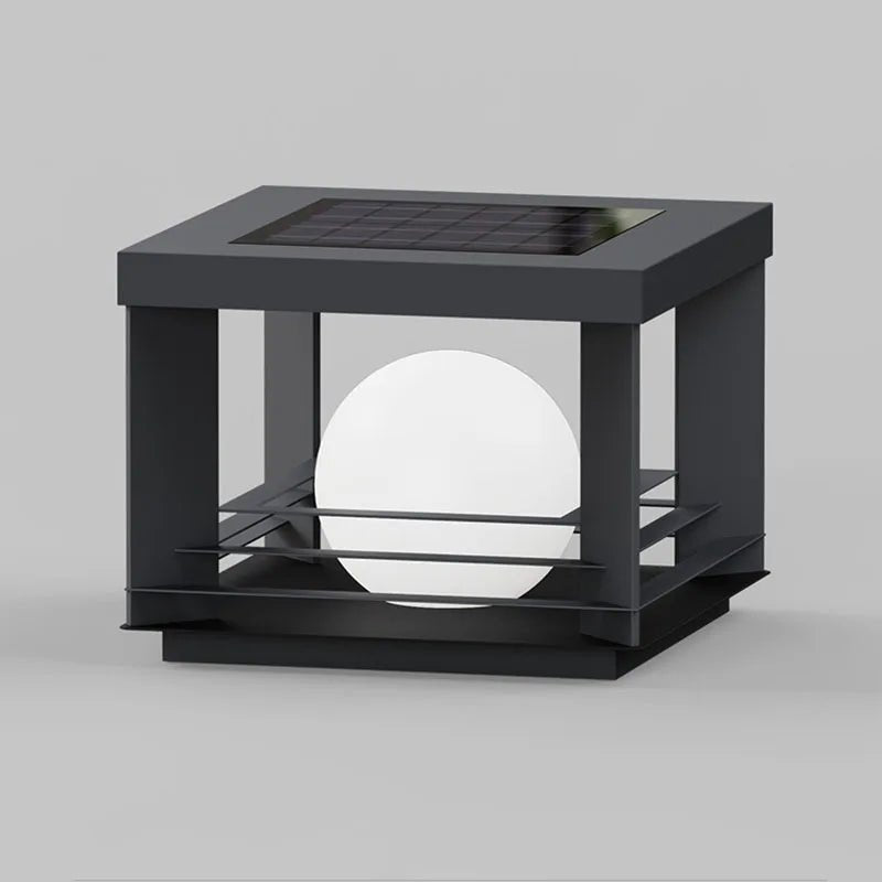 Solar Pillar Lamp LED Waterproof Dusk-to-Dawn Outdoor Garden Light