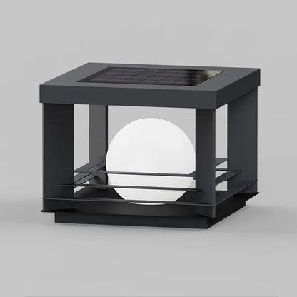 Solar Pillar Lamp LED Waterproof Dusk-to-Dawn Outdoor Garden Light