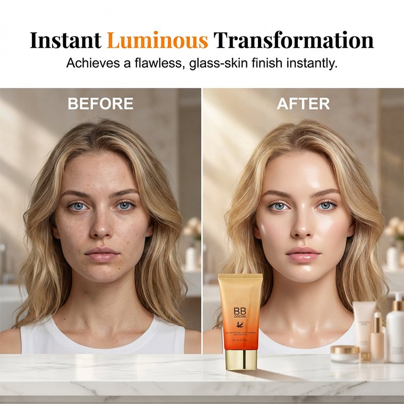 Hydrating BB Cream, Natural Finish, Skincare Base, Flawless Complexion