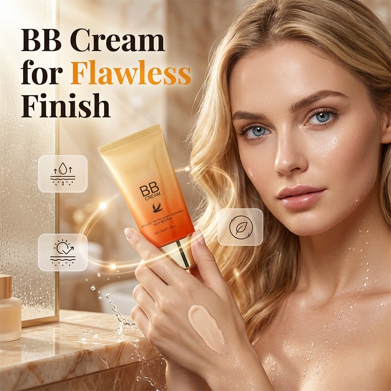 Hydrating BB Cream, Natural Finish, Skincare Base, Flawless Complexion