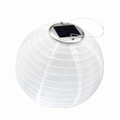 Solar Outdoor Lantern, IP55 Waterproof, Dusk-to-Dawn, 12in Warm White, Garden