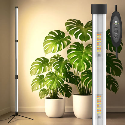 T10 LED Grow Light, 80W, Standing Plant