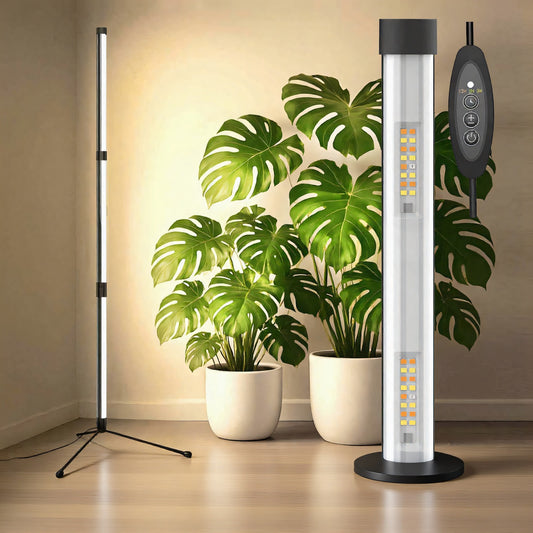 T10 LED Grow Light, 80W, Standing Plant