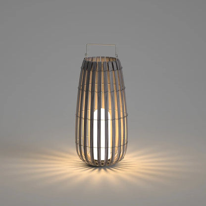 Garden Rattan Light, LED, USB, IP65 Outdoor