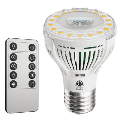 PAR20 LED Grow Light, 5W, E26 Full Spectrum Plant Bulb