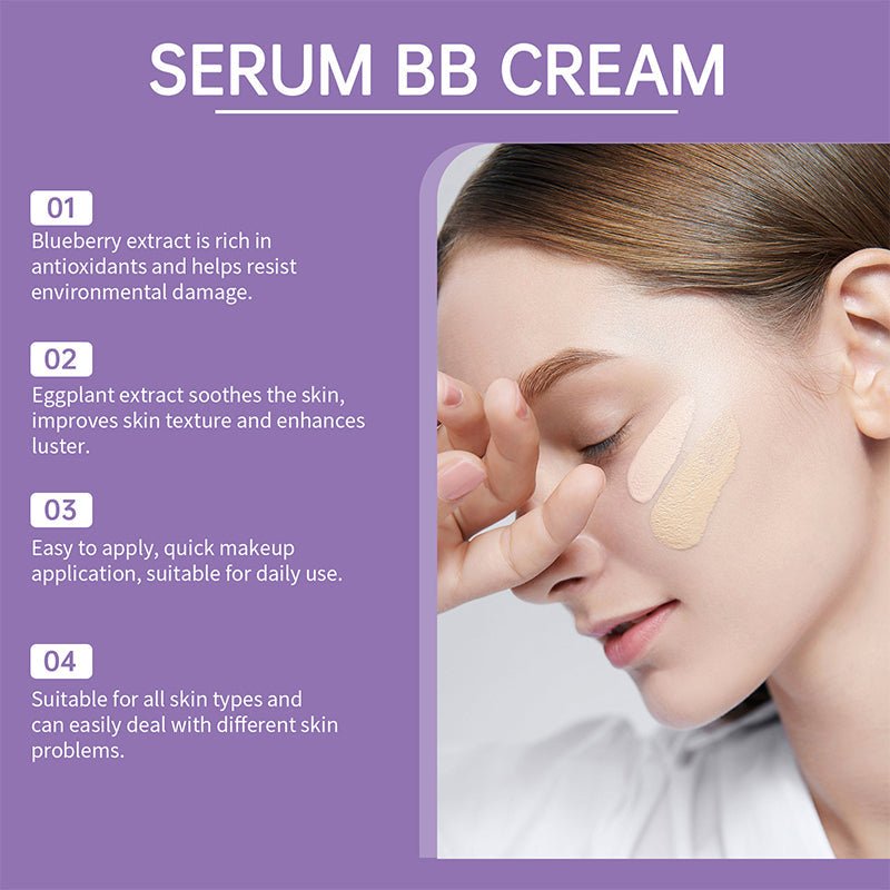 BB Cream, Moisturizing Lightweight Oil-Controlling Daily Blemish Coverage
