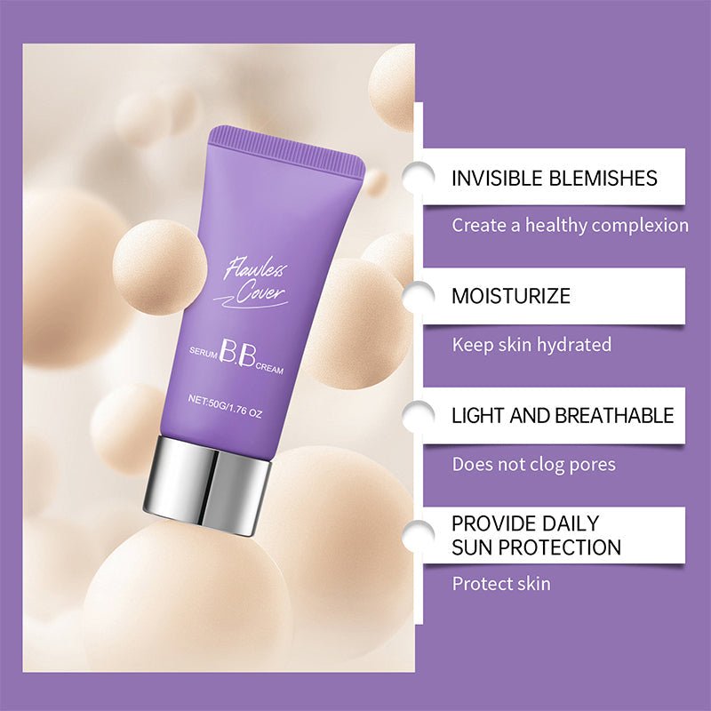 BB Cream, Moisturizing Lightweight Oil-Controlling Daily Blemish Coverage