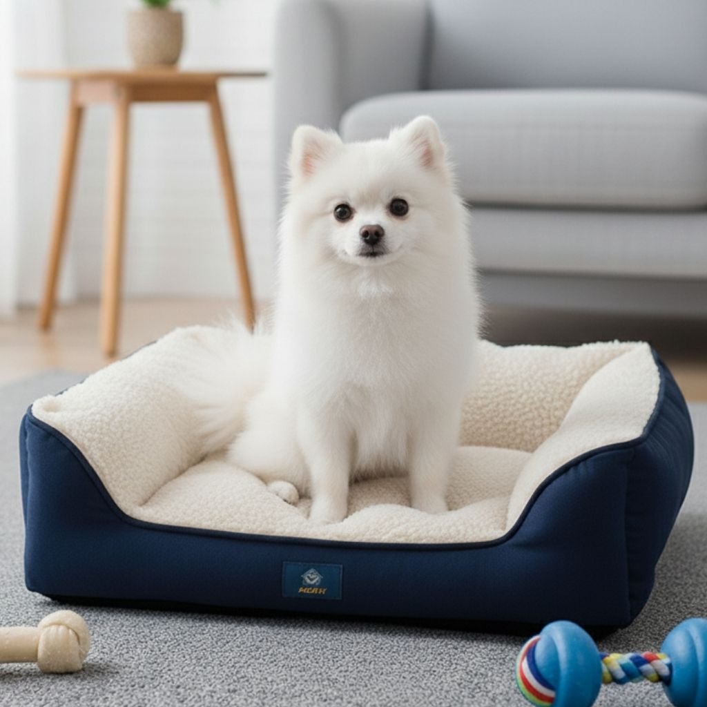Luca Orthopedic Pet Sofa Bed, All Seasons, Polyester Fiber