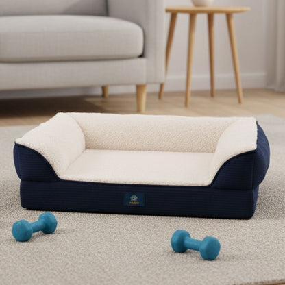 Luca Orthopedic Pet Sofa Bed, All Seasons, Polyester Fiber