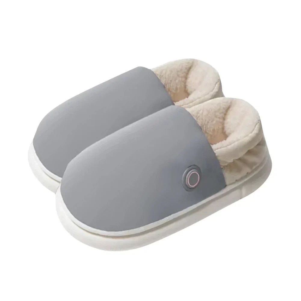Electric Heated Slippers, 3 Heat Settings, Thick, Winter Indoor Use