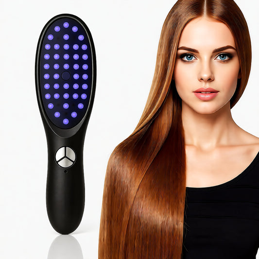Hair Comb 5-in-1 Light Therapy Massaging Styling