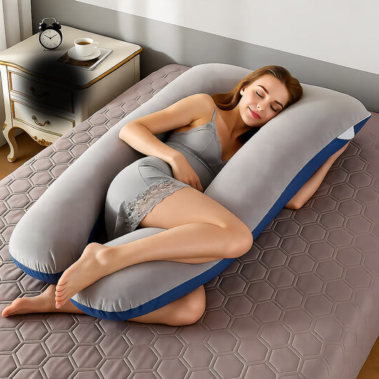 Maternity Pillow U-Shape Body Pillow Pregnancy Breastfeeding Support
