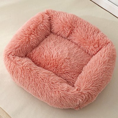 Plush Dog Bed, High Quality Cotton Fill, Stress Relief