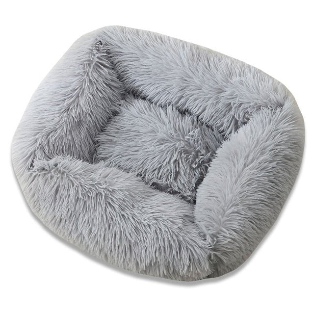 Plush Dog Bed, High Quality Cotton Fill, Stress Relief