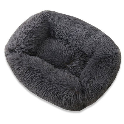 Plush Dog Bed, High Quality Cotton Fill, Stress Relief