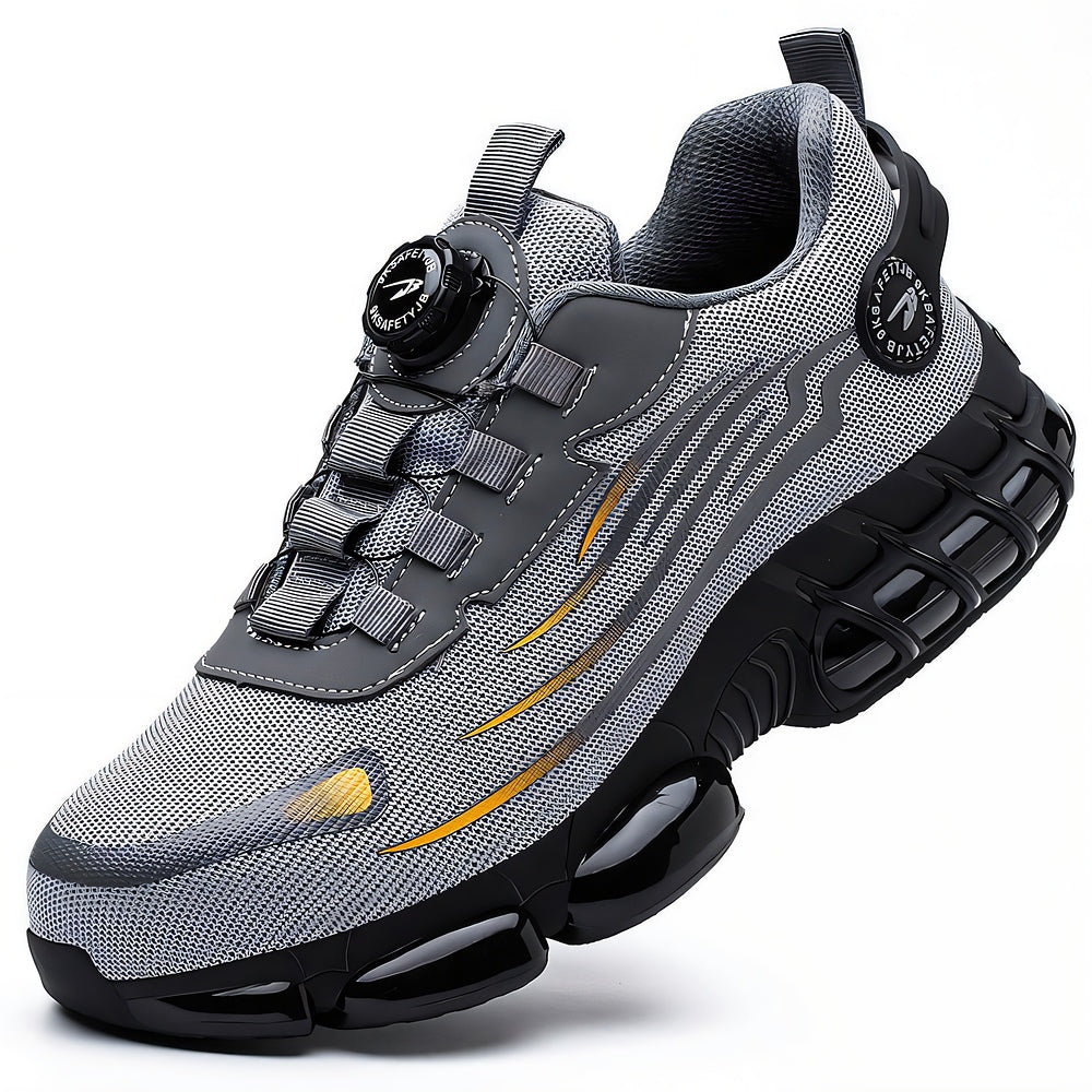 Men's Work Shoes, Ultra Durable, Steel Toe