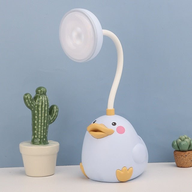 Children's Duck LED Desk Lamp, 5V, Tabletop, Study Reading