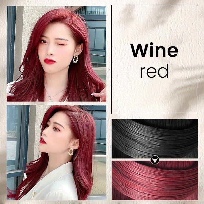 Plant Hair Dye, Comb Applicator, Ammonia-Free, Coloring