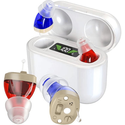 HearClear Pro Hearing Amplifier, Rechargeable, Invisible, Hearing Loss
