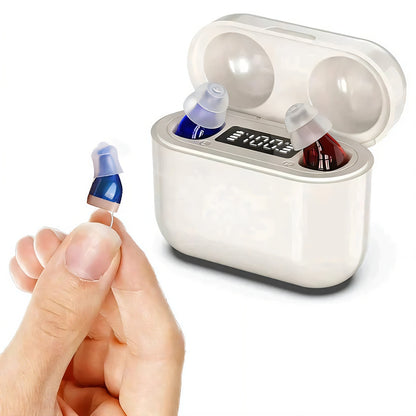 HearClear Pro Hearing Amplifier, Rechargeable, Invisible, Hearing Loss