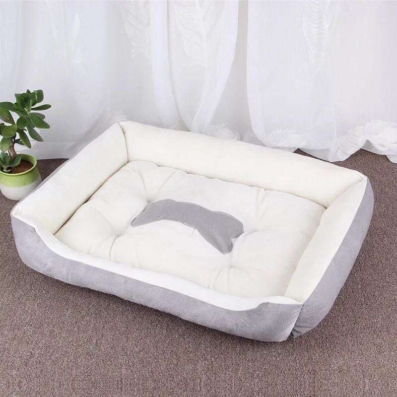 Snuggle Bed, Machine Washable Cotton Dog Comfort